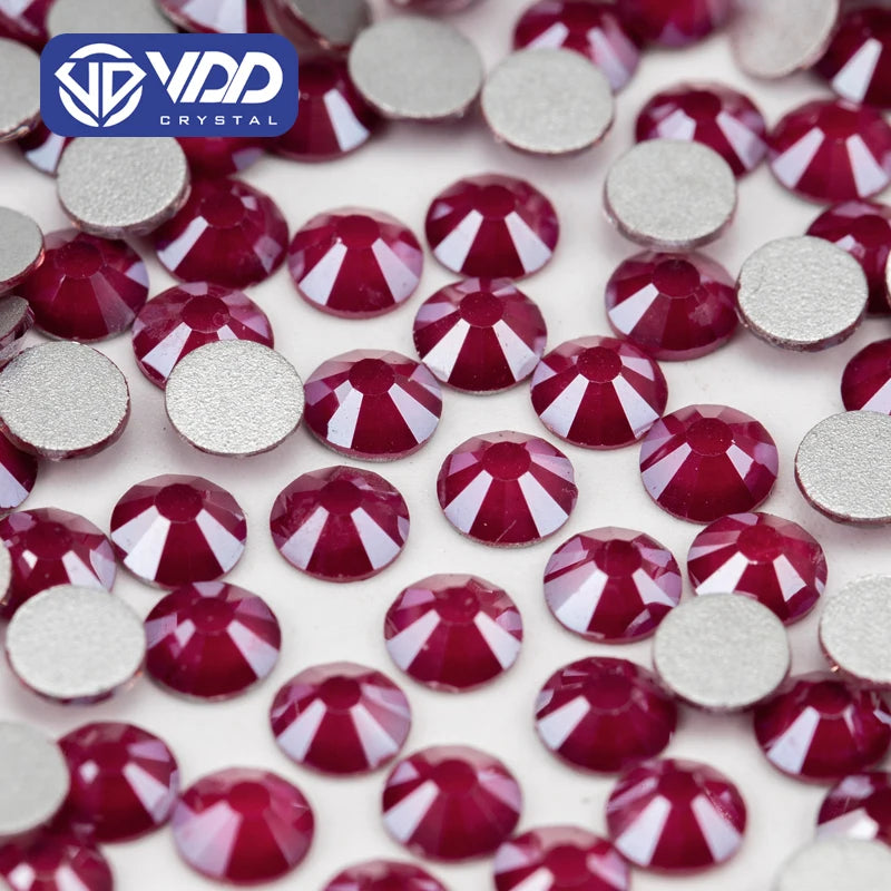 VDD 147 MRD-Garnet SS6-SS30 New Color Glass Rhinestones Crystal Flatback Strass Stones Glitter DIY Crafts Nail Art Accessories