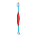 Premium Non slip Dual Head Dog Tooth Brush 360 Degree Cat Dog Double Head Pet Toothbrush