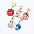 CNAWO Custom Printing Logo Cute Anime Acrylic Keychain Eco-Friendly Promotion Gift Customized