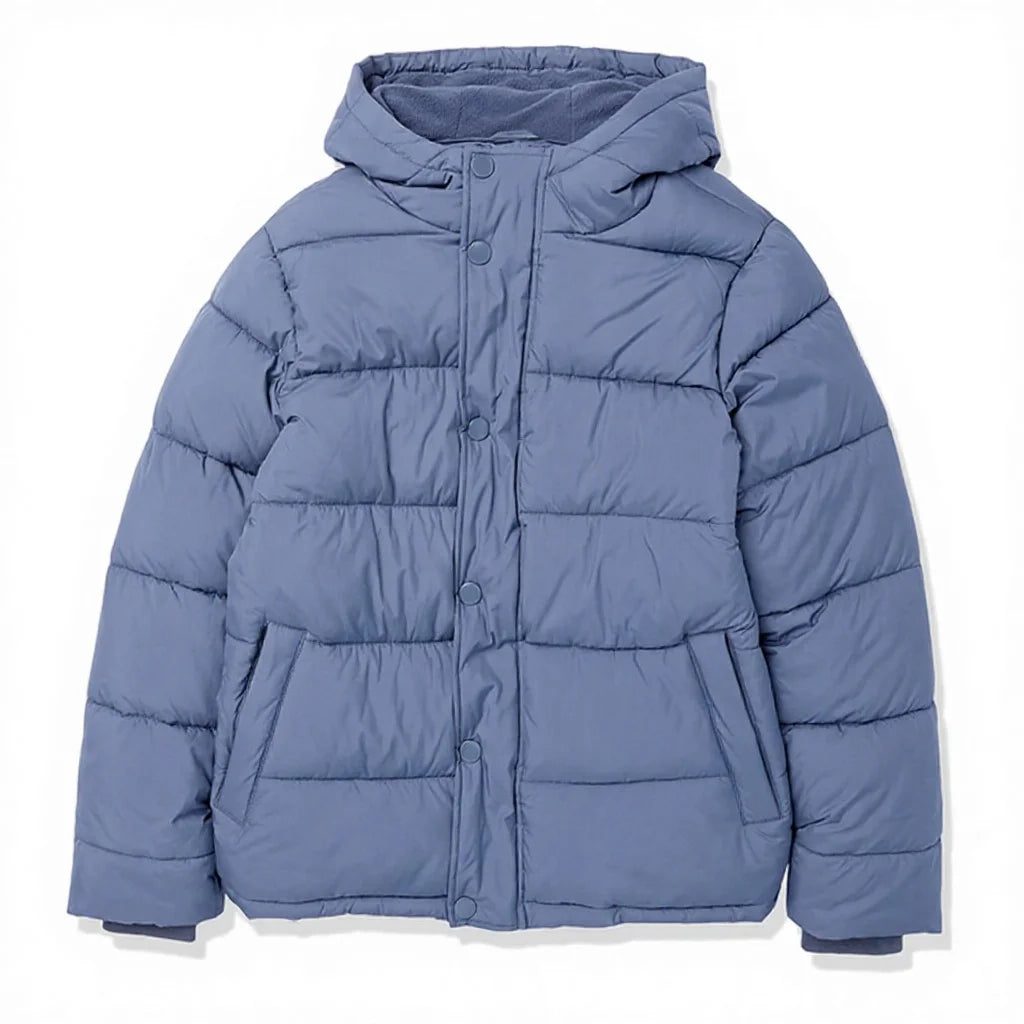 Custom Logo Men's Winter Waterproof Hooded Snowboard Bubble Down Puffer Jacket Thick Warm Breathable Plus Size Cozy 90% Down