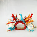 Handmade Coral Ball Napkin Ring Party Wedding  Decoration New Design Wedding Many Colors
