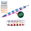 MISTER JIGGING 60g 80g 160g 400g Fishing Lures Saltwater Fish Lure Speed Fast Jigs Lure Metal Custom Factory Metal Fishing