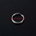 Jewelry Connections Versatile Crafting Jump Rings 15mm Key Ring Stainless Steel Split Keychain Edc Round Loop Hoop Buckle
