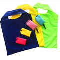 Reusable Grocery Bag Foldable Polyester Tote Grocery Carry Bag Custom Logo 190t Polyester Foldable Shopping Bag