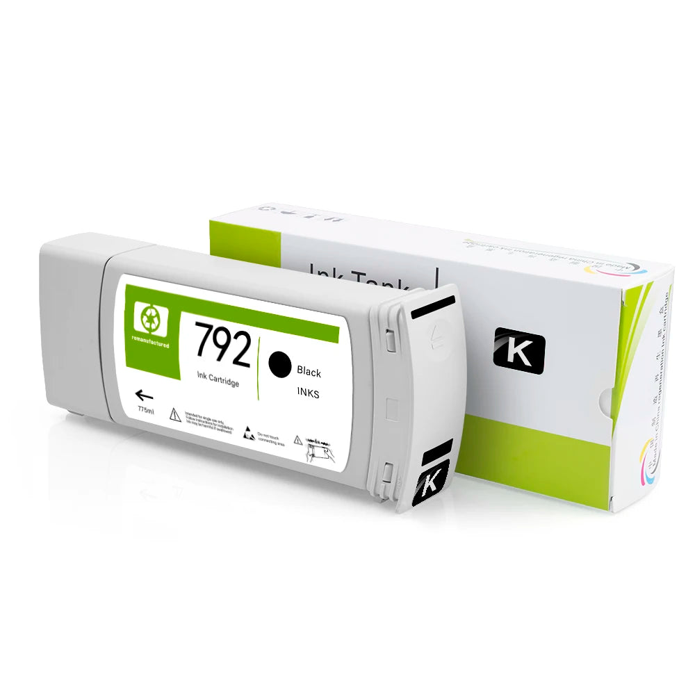 Ocbestjet Refiliable 792 High-end Latex Refill Ink Cartridge for HP Latex 210 260 280 Designjet L26100 L26500 L28500