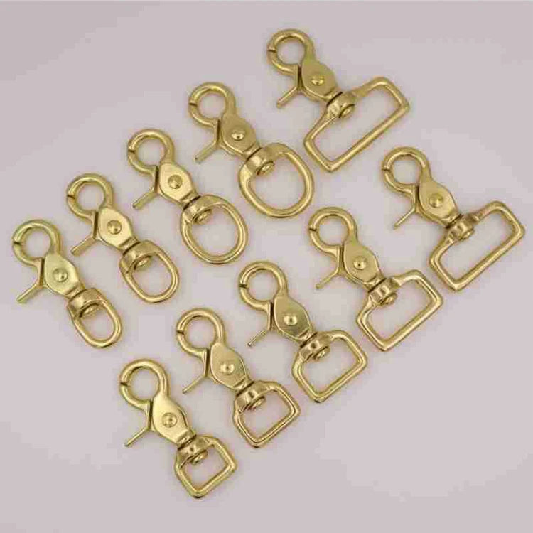 Wholesale Fastener Gripper Carabiner Snap Hook Buckle Metal Trigger Brass Spring Swivel Lobster Clasp Snap Hook