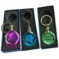 Crystal Tiger Head LED Keychain IShowSpeed Creative Light Key Holder Chain 3D Led Eco-Friendly Gift