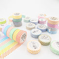Polka Dot and Paper Tape DIY Decorative Tape for School Students Creative Shredded Hand Account Tape 15mm*10m MegaBDM