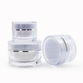Luxury White Acrylic Jar for Eye Cream Face Cream Face Mask Cosmetic Jar Packaging