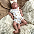 43cm Silicone Dolls for Adoption Lifelike Reborn Girl Reborn Baby Art Doll Collectibles Take Shower  Waterproof Lovely  Kids
