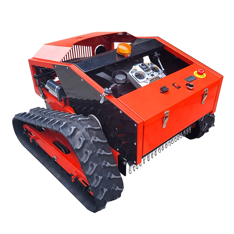 Rubber Crawler Mini Lawn Mower New Garden Tools Grass Cutter Robot Mini Lawn Mower with One Year Warranty