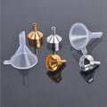 Cheap Price Cosmetic Dispensing Tool Perfume Essential Oil Toner Metal Plastic Transparent Small Funnel