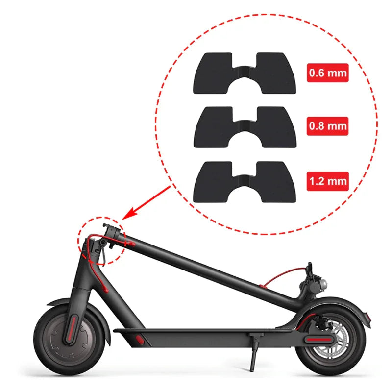 Rubber Vibration Dampers Avoid Damping Rubber Cushion Shock Absorber Spacer for Xiaomi M365/PRO Electric Scooter Folder Part