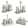 Western Restaurant Seasoning Box Salt Jar Stainless Steel Spice Jar Pepper and Chili Powder Seasoning Shaker Cumin