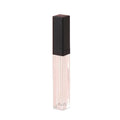 Hot Selling 5g Empty square Lip Gloss Cosmetics Packaging Lip Oil Container with Black Lid Stock