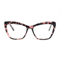 Fashion Floral Design Acetate Frame Eyeglasses Optical Lenses Women Eyeglasses Eyewear