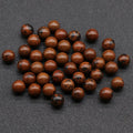 Diy Hot selling 10mm Semi-precious stones mahogany obsidian round Cut Loose Beads Gold sand stone round Cabochon