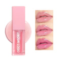 Cosmetics Makeup Custom Logo High Pigment Fruit Hydrating Plumper Vegan Lip Oil Tinted Private Label