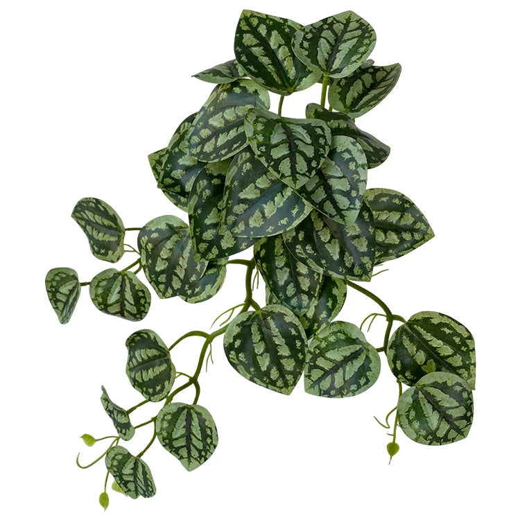 Hot Sale Mini Artificial Plants Wholesale 3D Handfuls Watermelon Leaves