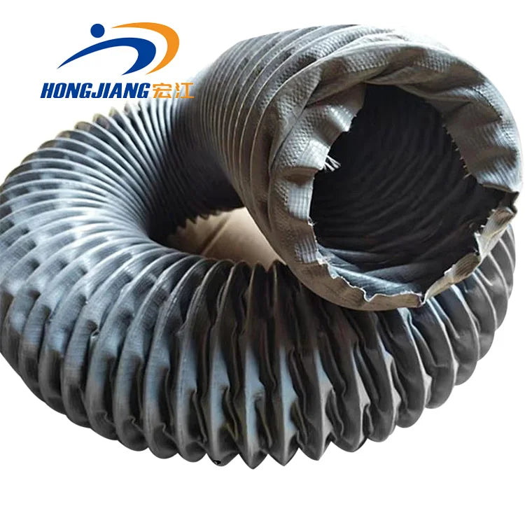 8"-24" Connect Portable Axial Fan Nylon Braided Duct Hose Flexible Air Ventilation Duct Hose