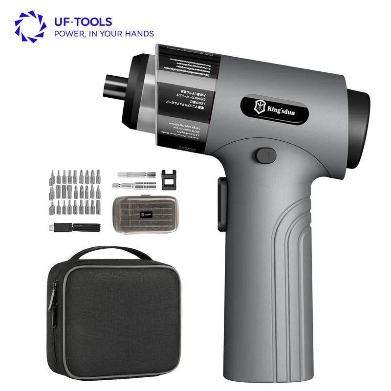 Professional 3.6V Li-ion Cordless Impact Drill Power Screwdriver 35 in 1 Electric Hand Drill Multi Function Electric Screwdriver