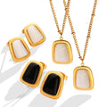 New Design Stainless Steel Jewelry Set Women Necklaces and Earrings Sets