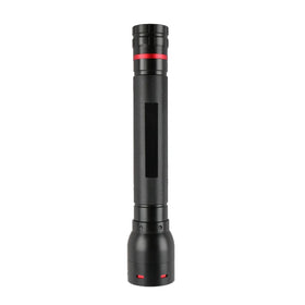Aluminum Alloy XHP50 LED Zoom Flashlight with 2000 Lumens IP55 Waterproof AA Battery 5-Year Warranty