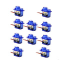 Factory Sale 9g Micro DC Servo Motor Gear Box Hot Selling Car Robot Use Made PE 360 Continuous Rotation MicroBit Raspberry