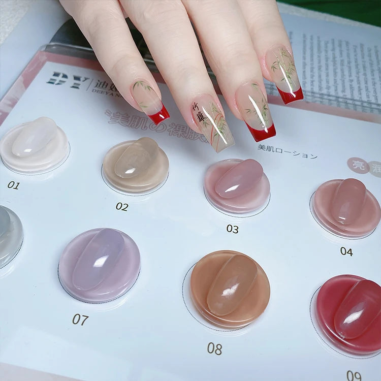 ZRKGEL15 ml 9 Colors Private Label Uv Gel Nail Polish Brands Supplies Frees Samples for Custom Wholesale Set Polish