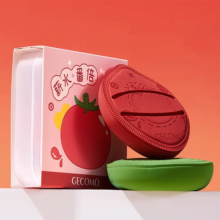 GECOMO ODM Wet and Dry Dual-Use Makeup Puff Free and Vegan Thick Soft Cruelty Free Skin Friendly Foundation Sponge