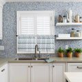 Wholesale Starfish Lighthouse Waves Rod Pocket Window Curtain 3pcs Tier Valance Set for Bedroom Bathroom Living Room