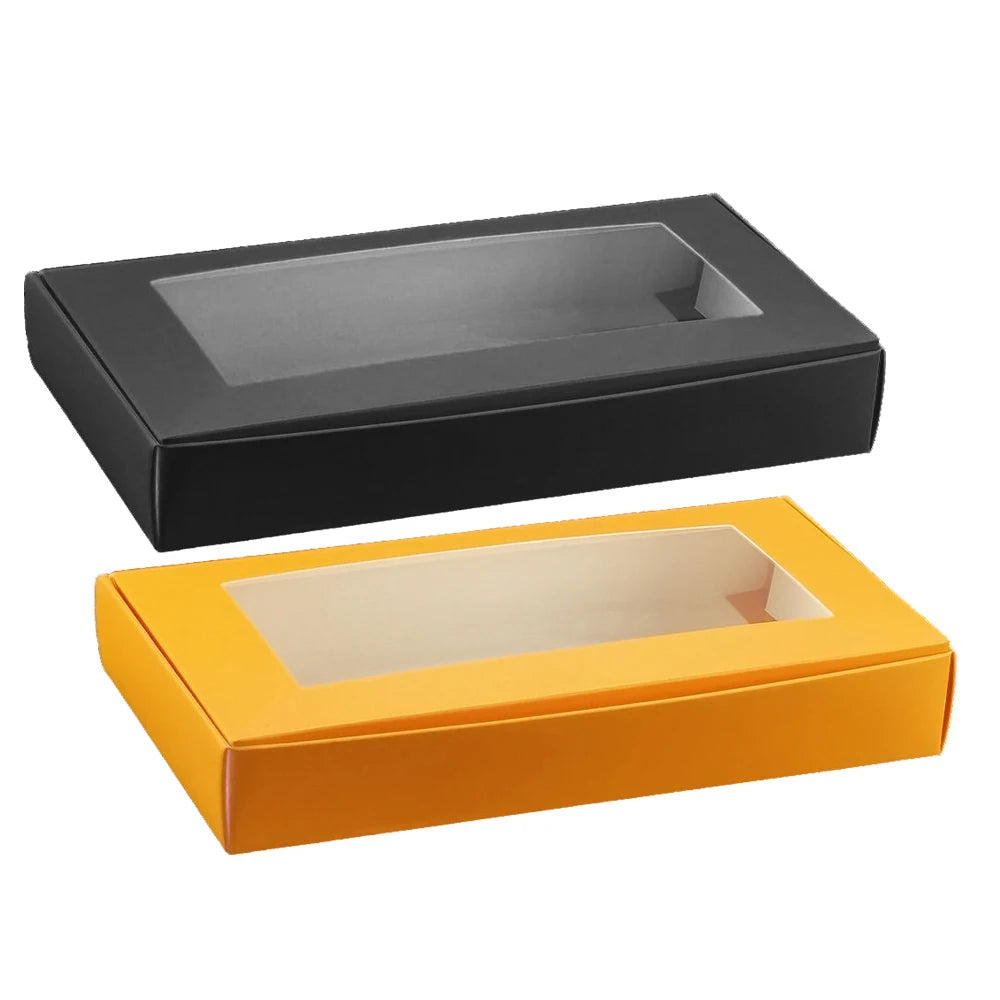 Custom Kraft Paper Box Packaging Gift Boxes for Gift Packaging Paper Packing Boxes with Clear Window