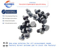 Best Price JUNCHUANG Zinc/Plain Finish Stainless Steel 304 Class 8.8 UNC Hex Head Bolts 10mm-600mm
