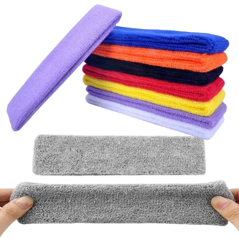 NQ SPORTS Custom Logo Print Sweatband Sports Headband with logo Breathable Running Cycling Anti-Sweatband Sport Headband for Men