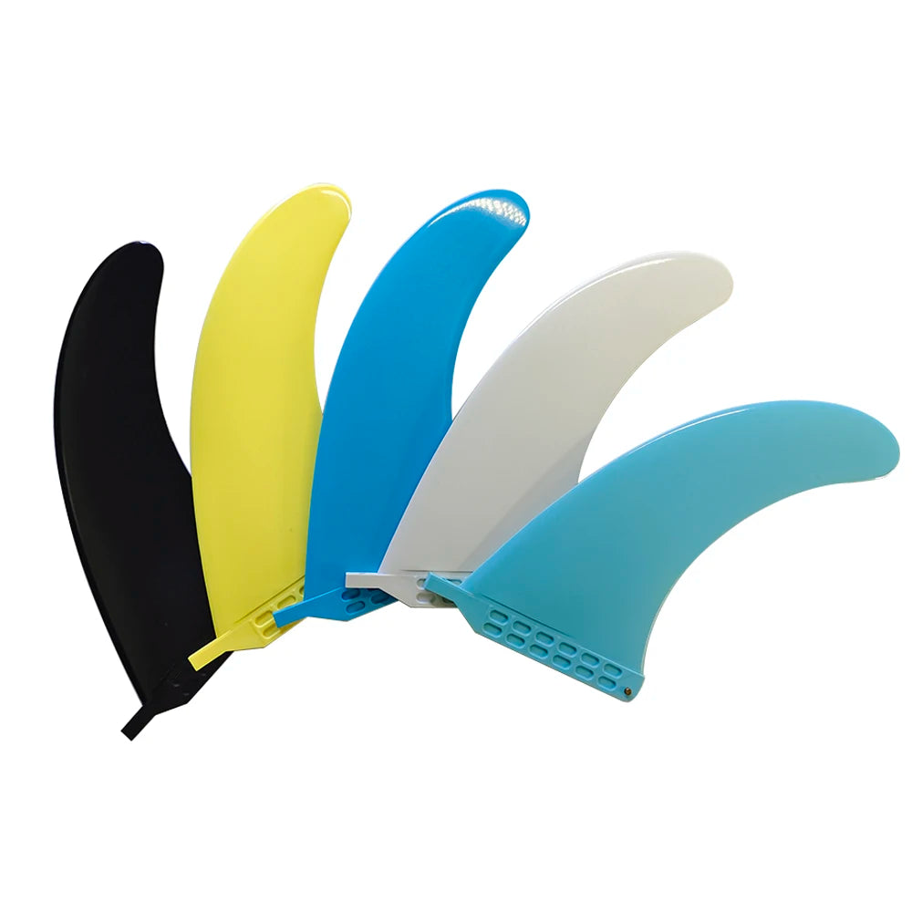 Colorful Surfboard Center Fins Longboard Surf Fin 9.0'  Plastic Single Fins