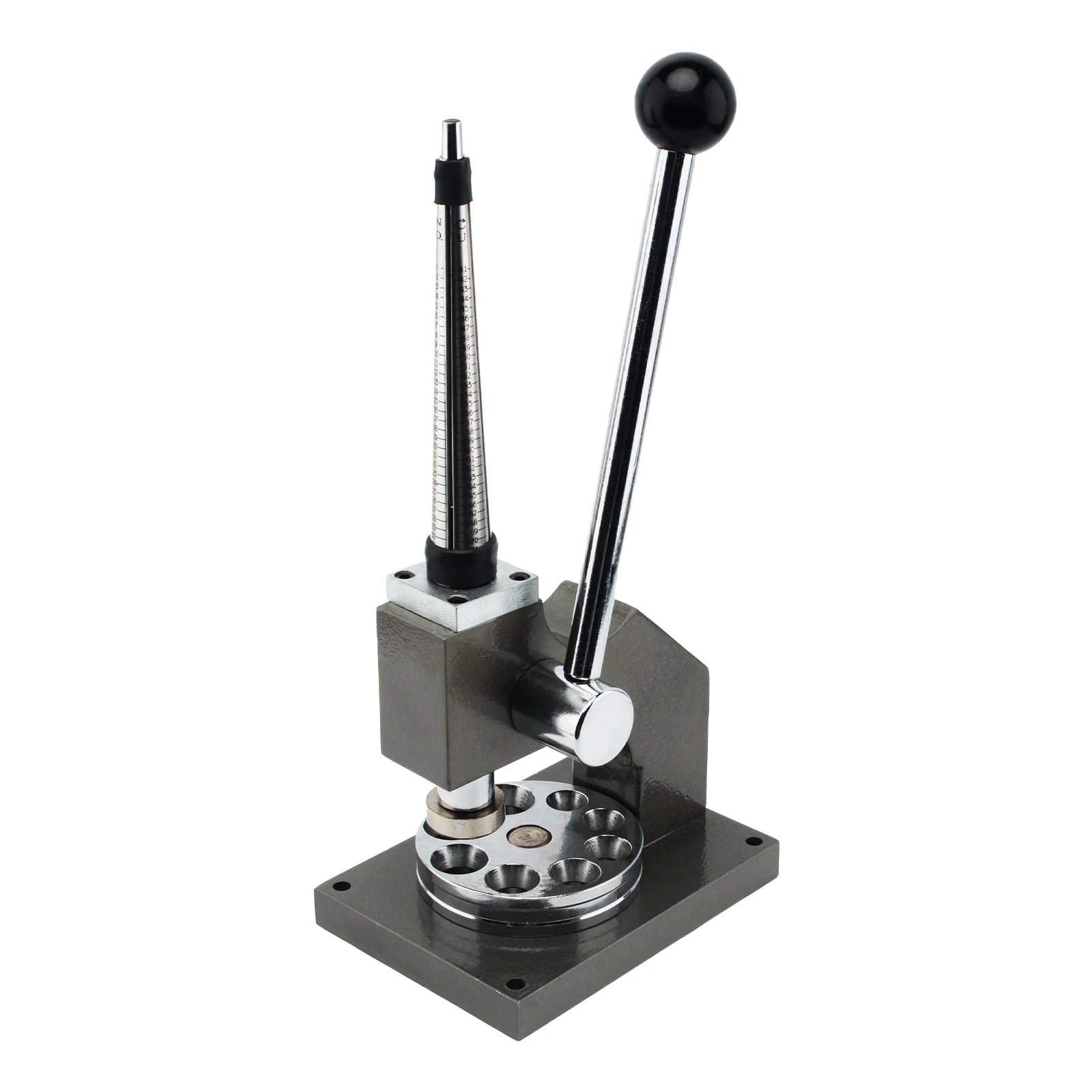 Boasta Jewelry Ring Expander and Reducer Machine Manual Ring Sizing Tool Black Single Lever Ring Enlarger with Multi Size Dies
