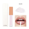 Vegan Lip Gloss Clear Plumping Lip Gloss Manufacturer Long Lasting Lipgloss Custom Logo