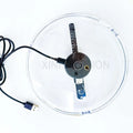 New Mini Fashion Funny Led 3d Holographic Display Fan 11cm Desktop Advertising Machine USB Hologram Equipment With Audio System