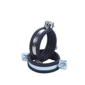 Bestselling Model Custom Size SS/GI Double Screw Hanger Loop Pipe Clamps with Rubber