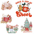 DTF Transfers Christmas Custom Heat Transfer Designs for t Shirts Offset Plastisol  Iron on logo