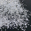 Luster Jewelry Wholesale 0.8-2.9mm Round D Color Super White Jewellery Setting Melee Moissanite