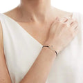 SC Wholesale Silver Plated Bracelet Adjustable String Bracelets Creative Braided Stethoscope Bracelet Nurse Gifts