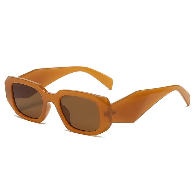 FW3186 2024 Sun Luxury Designer Brand Sunglasses Fashion Square Rectangular Frame Custom Logo Sunglasses for Ladies