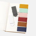Custom logo Pu Leather Bookmark Blanks Teacher Appreciation Gifts