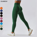 High Waist Seamless Breathable Sports Tight Workout Leggins Para Mujer Custom Logo Gym Fitness Tummy Control Yoga Pants Women