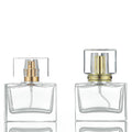 50ml 100ml Luxury Flat Thin Square Perfume Bottle 30ml Glass Bottles Perfume Square 30ml Perfume Bottle
