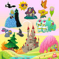 Customized Wholesale Kawaii DIY Clog Sandal Accessories Fairy Tales Shoes Decorations Magic Witch Series Shoe Charms