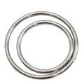 304 Stainless Steel O-Ring Pet Ring Solid Welded Circle Hand-Pulled Carton Packed Fishing Net Pull Zinc Plated Rust Ring