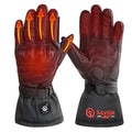 Portable Safe Lithium Electronic Battery Waterproof Touchscreen Breathable Full Finger Motorcycle Biker Mens Racing Gloves