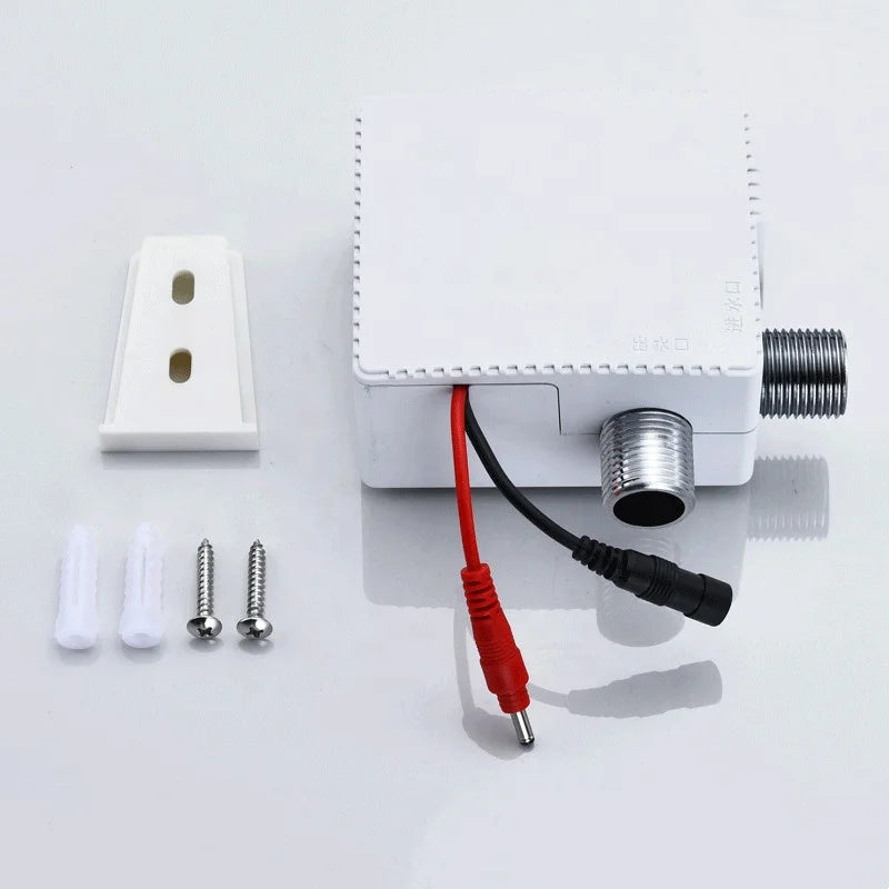 Touchless Sensor Faucet Control Box Control Unit Water Solenoid Valve IR Sensor Battery Holder Combined